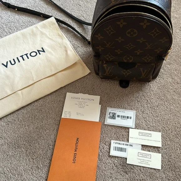 AUTHENTIC Louis Vuitton Palm Springs Mini - Picture 15 of 15
